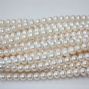 round&button freshwater pearl string