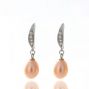 fashion pearl earring with hook